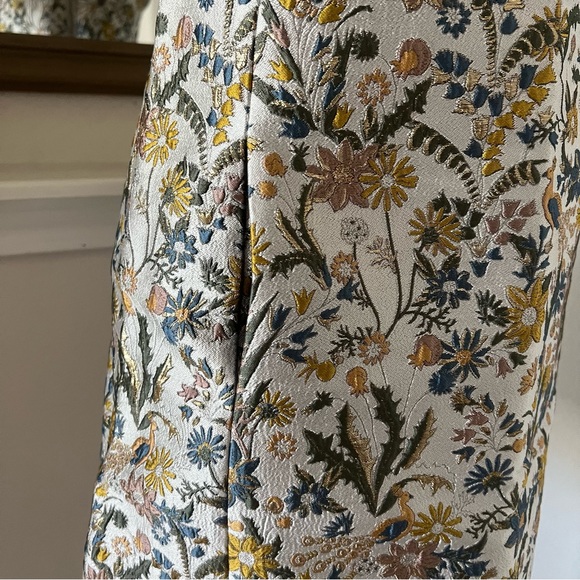 Tory Burch Jacquard Dress, Floral Mini Cocktail Party Size 8, New with Tag $698 - Picture 10 of 16